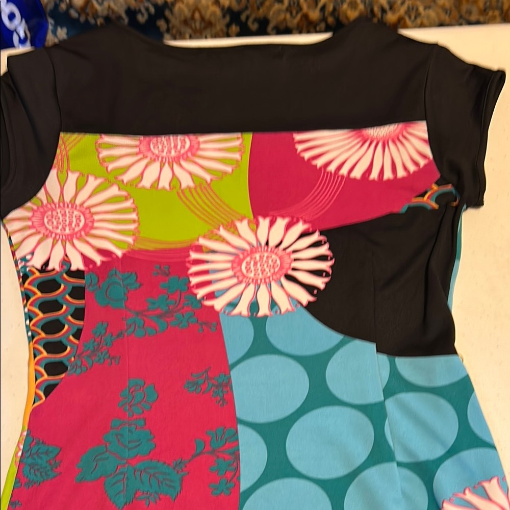Two Colorful Patterned Dresses, Medium - image 6